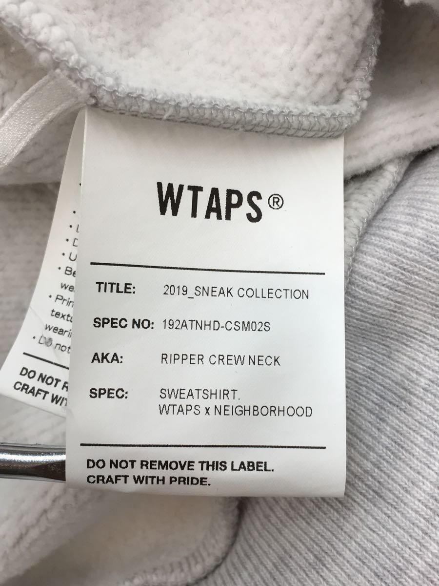 WTAPS◆NEIGHBORHOOD RIPPER CREW NECK / SWEATSHIRT/192atnhd-csm02s_画像5