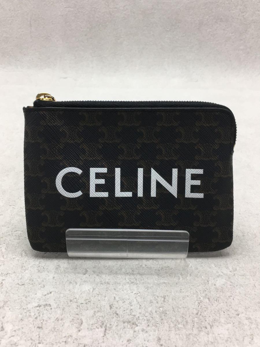 CELINE◆コインケース/-/BRW/レディース