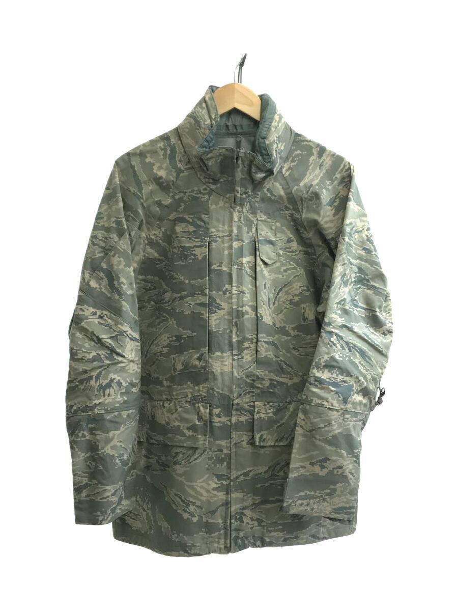 US.ARMY◆US AIR FORCE APECS PARKA/M/ナイロン/カーキ/デジカモ/8415-01-547-3513
