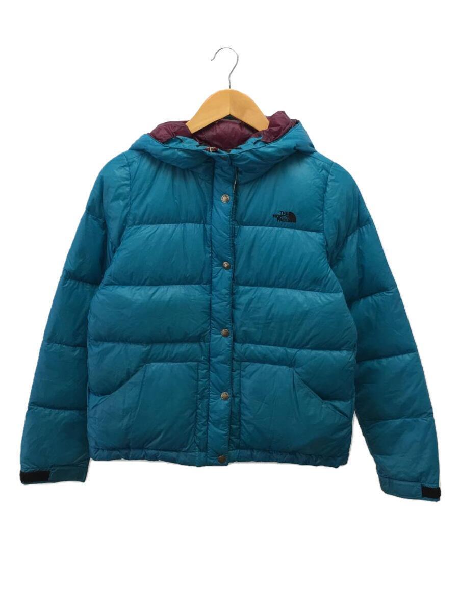 THE NORTH FACE◆SIERRA SHORT HOODIE/M/ナイロン/BLU/無地