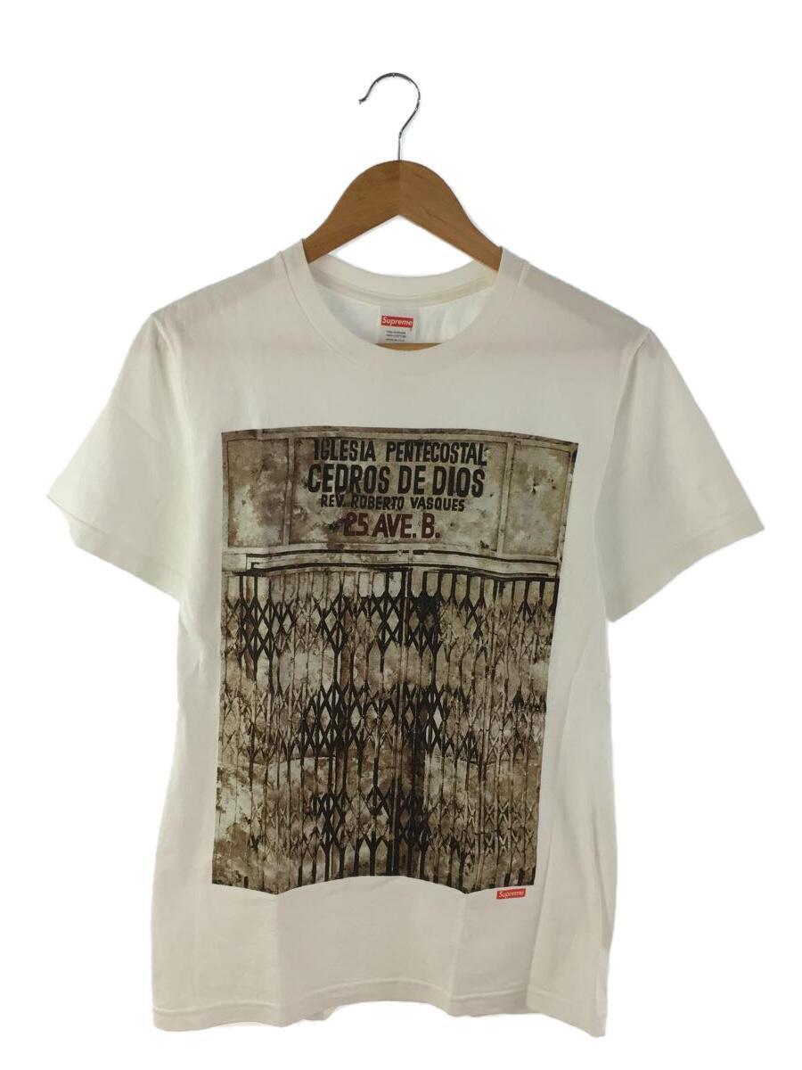 憧れ Supreme◇19AW/Martin Wong Tee/S/コットン/WHT Pentecostal