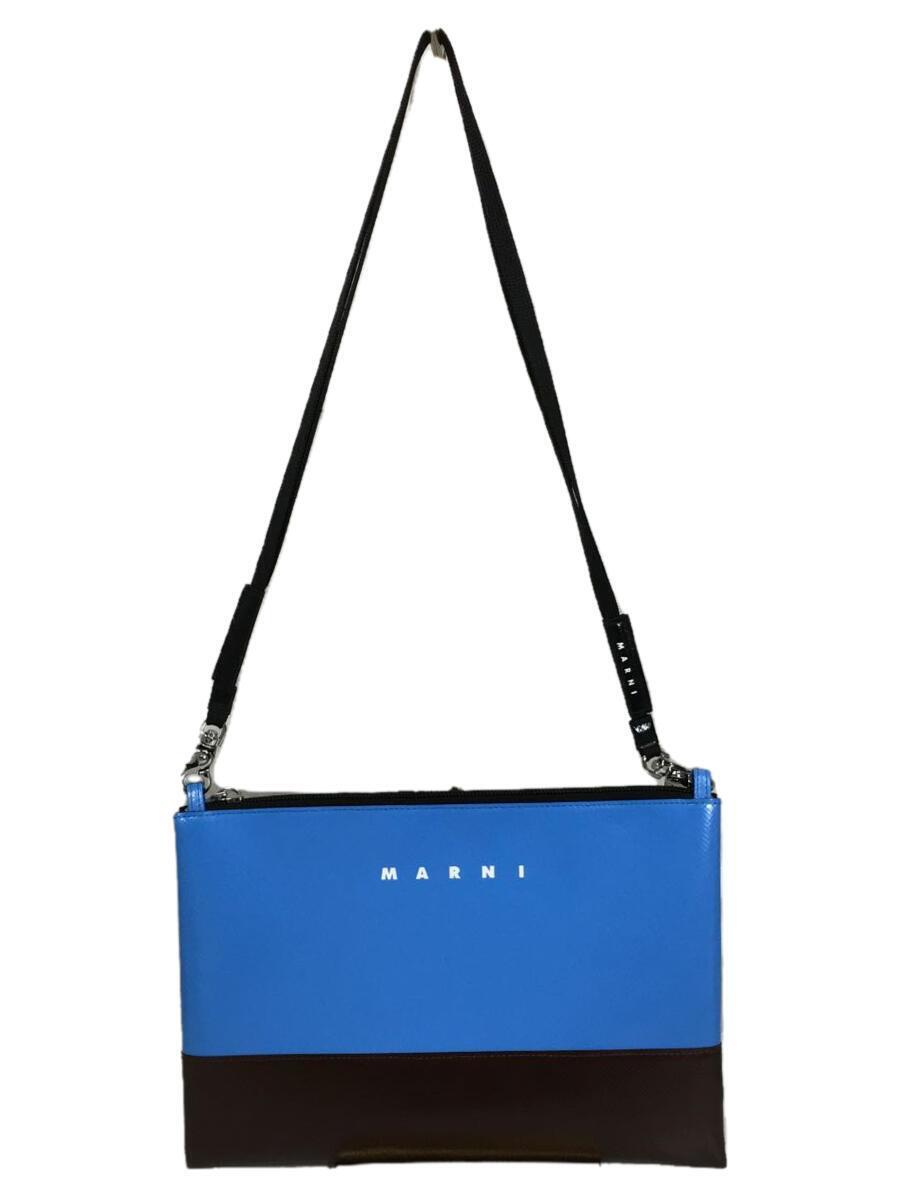 MARNI◆ショルダーバッグ/PVC/BLU/SBMQ0044A0 P3572 Z3051