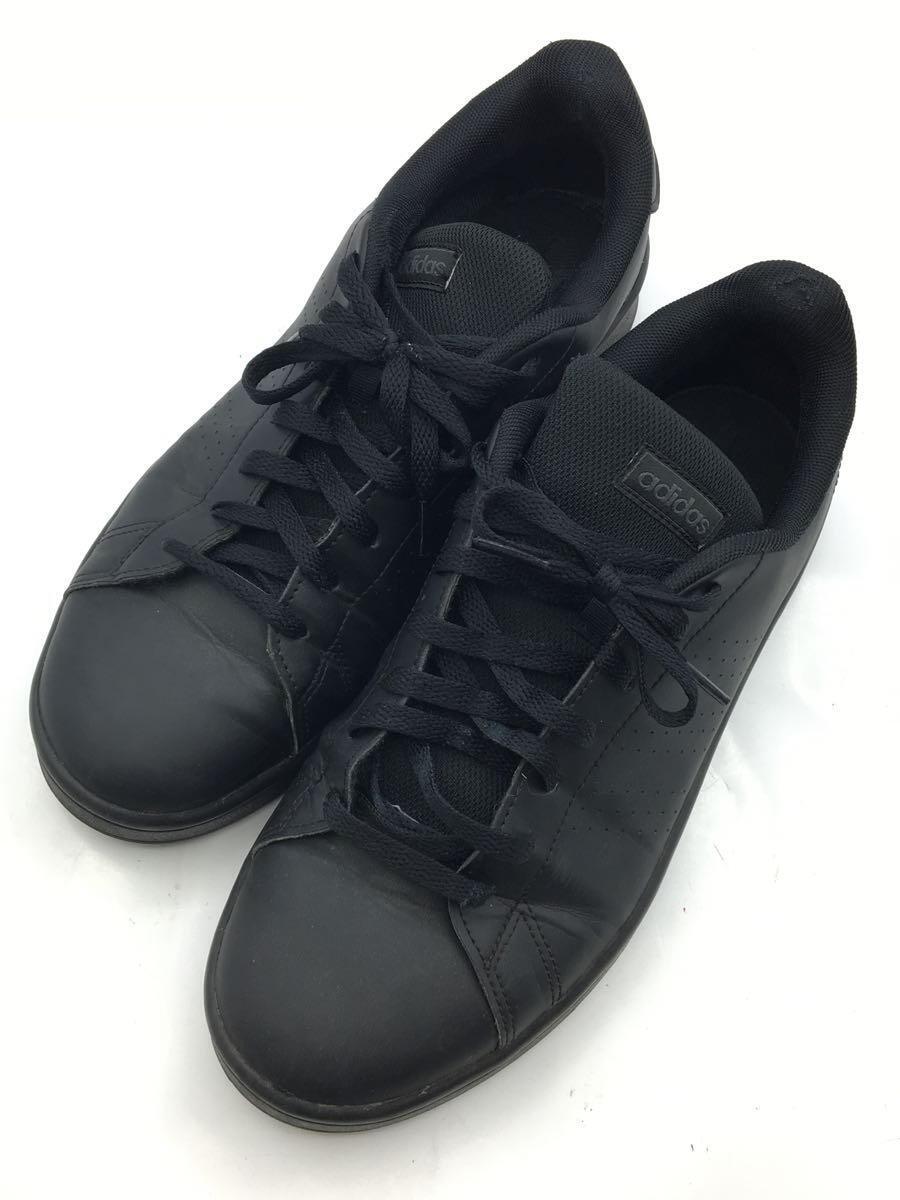 adidas◆ADVANCOURT BASE_アドバンコート ベース/28cm/BLK_画像2