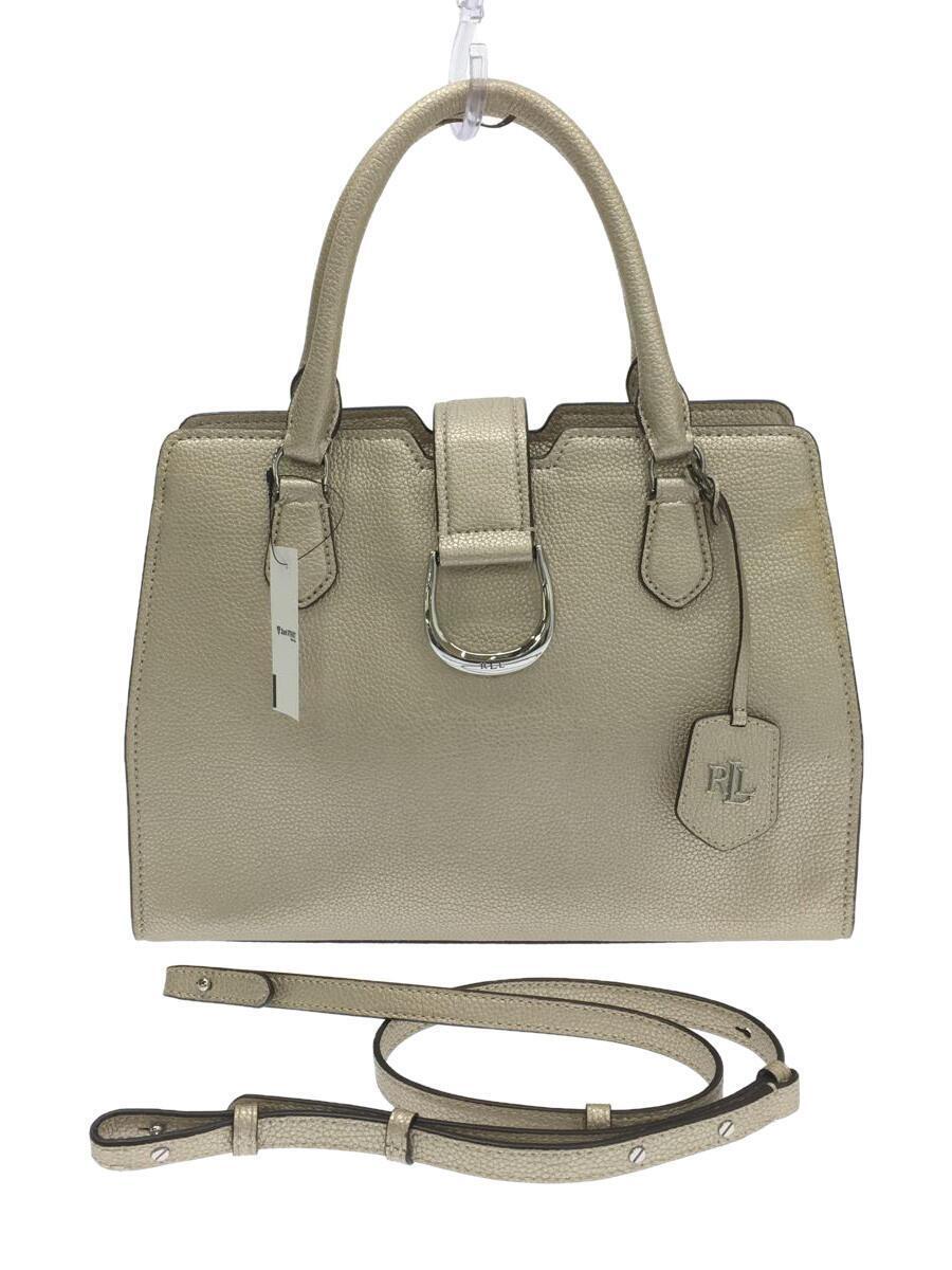 品質保証 LAUREN RALPH LAUREN◇ショルダーバッグ/レザー/SLV その他