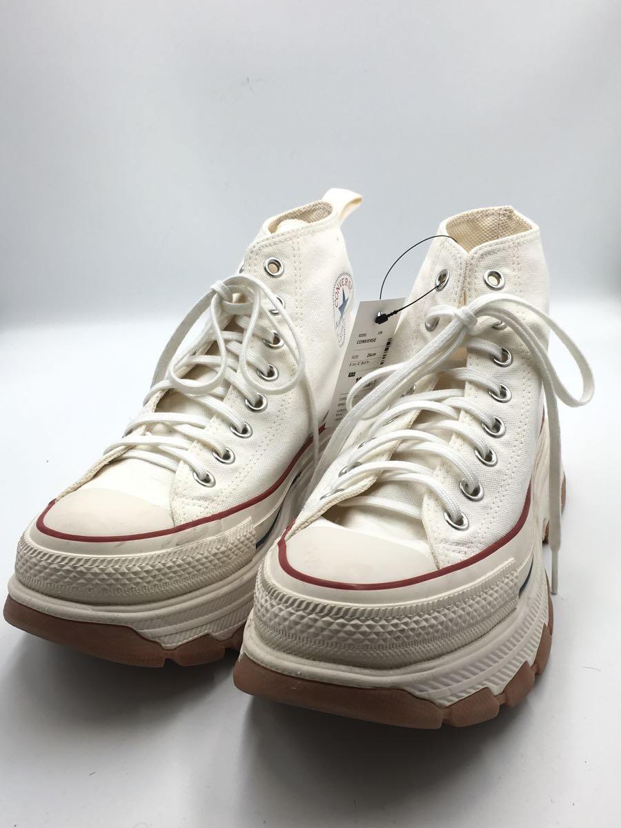 CONVERSE◆TREKWAVE HI/トレックウェーブ ハイ/26cm/WHT/キャンバス/1SD034