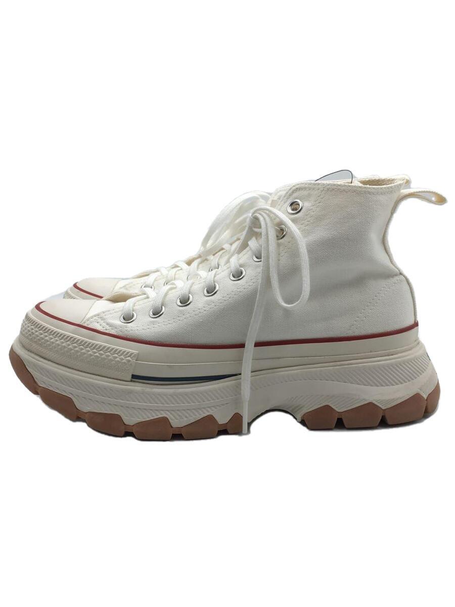 CONVERSE◆TREKWAVE HI/トレックウェーブ ハイ/26cm/WHT/キャンバス/1SD034