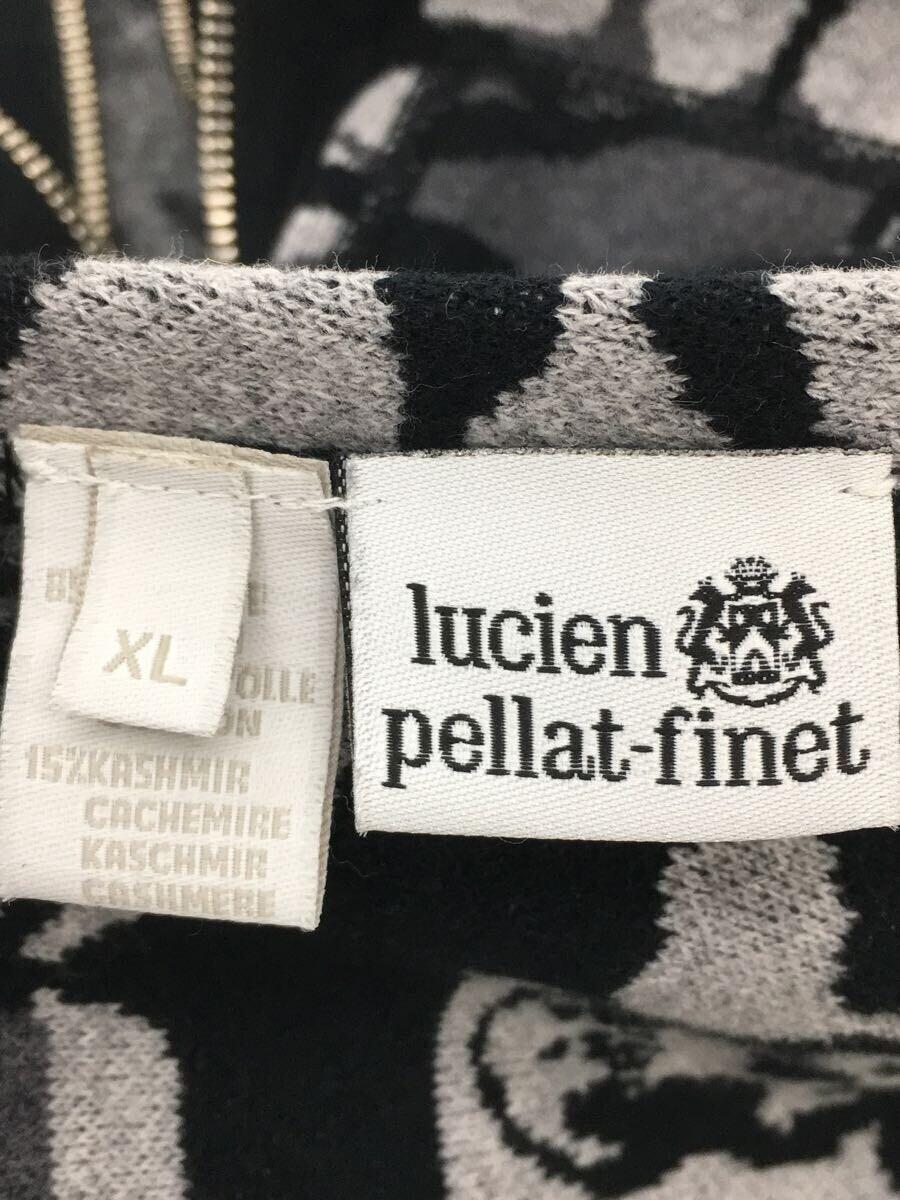 一流の品質 lucien pellat-finet◇ジップパーカー/XL/コットン/GRY XL