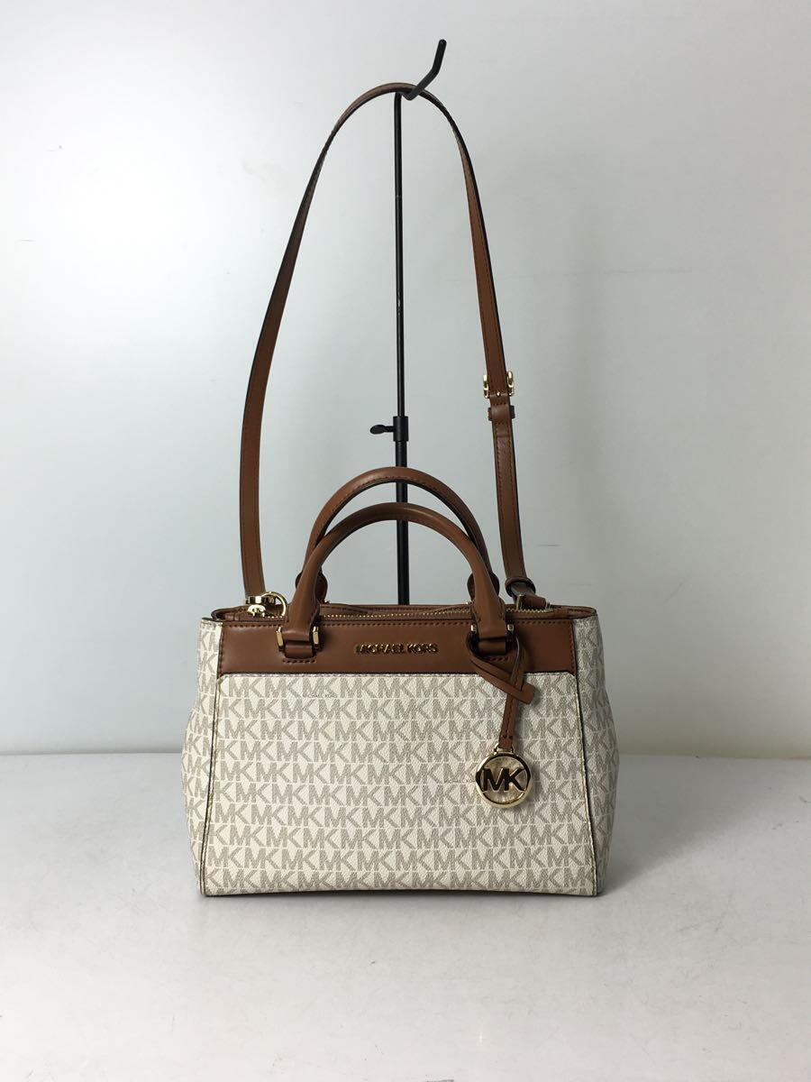 本物品質の MICHAEL KORS◇トートバッグ/-/WHT/総柄/OA-1912 その他