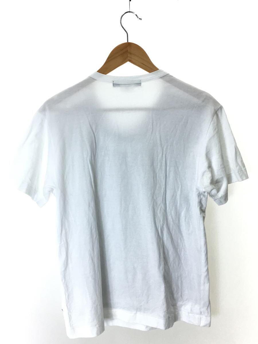 COMME des GARCONS HOMME DEUX◆Tシャツ/S/コットン/WHT/DC-T025_画像2