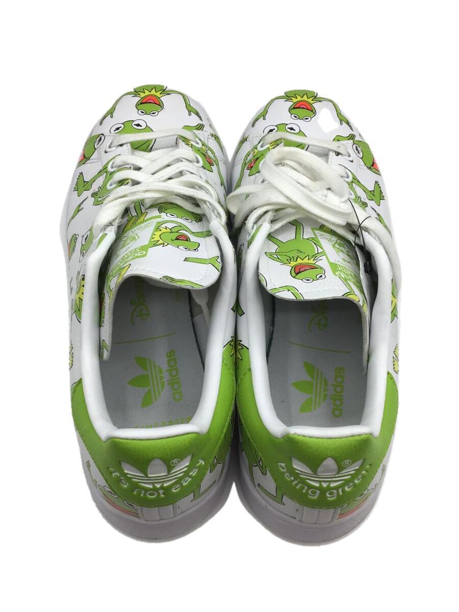 adidas◆STAN SMITH_スタンスミス/27cm/WHT/PRIMEGREEN「KERMIT」_画像3