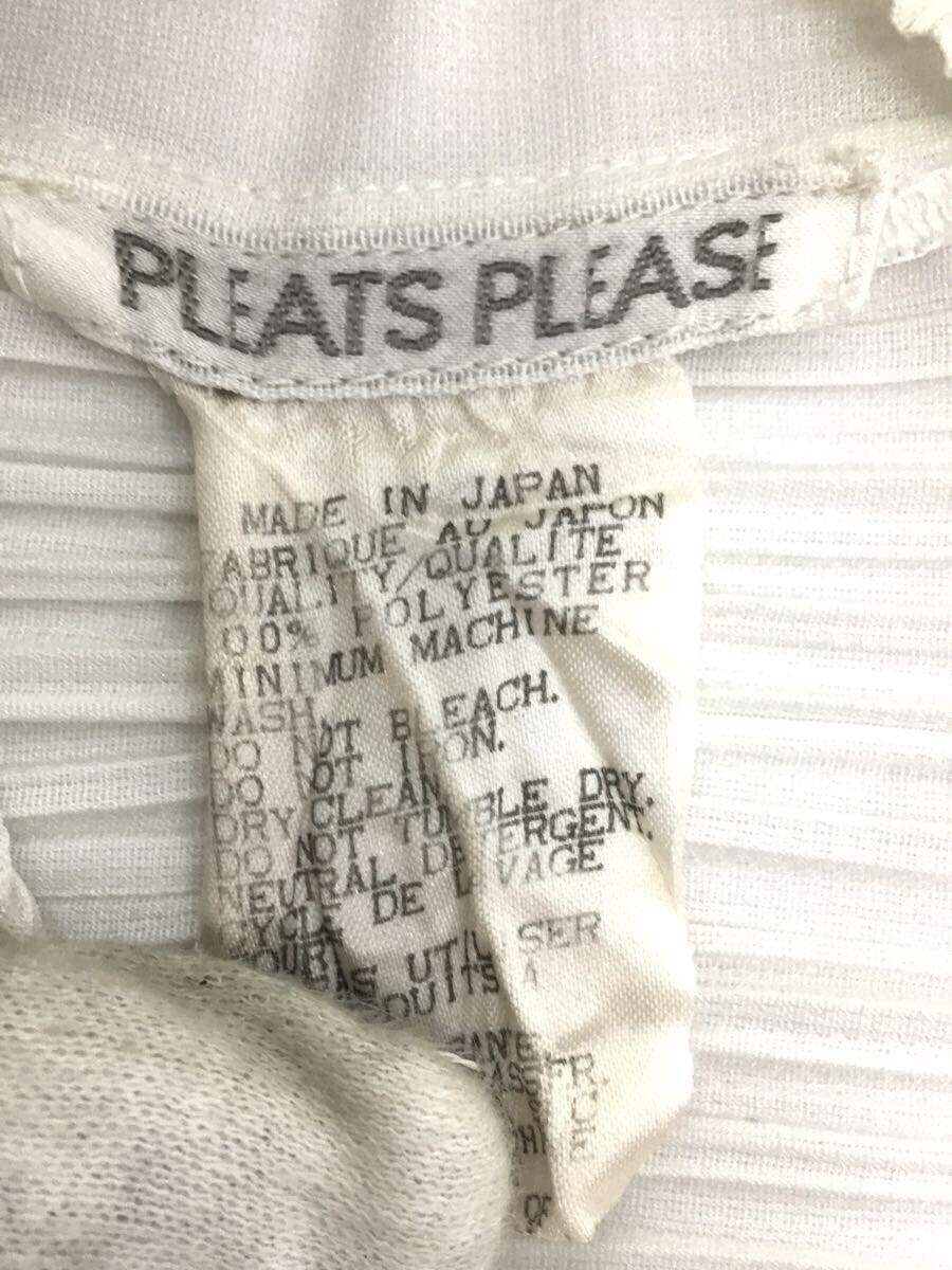 割引 PLEATS PLEASE MIYAKE◇ポロシャツ/プリーツ/3/ポリエステル