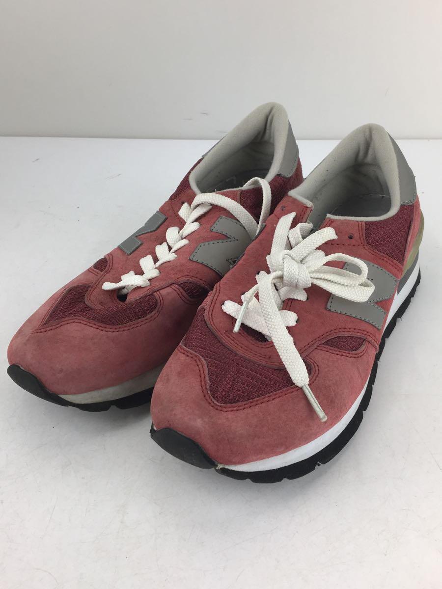 NEW BALANCE◆ローカットスニーカー/25cm/BRD/スウェード_画像2