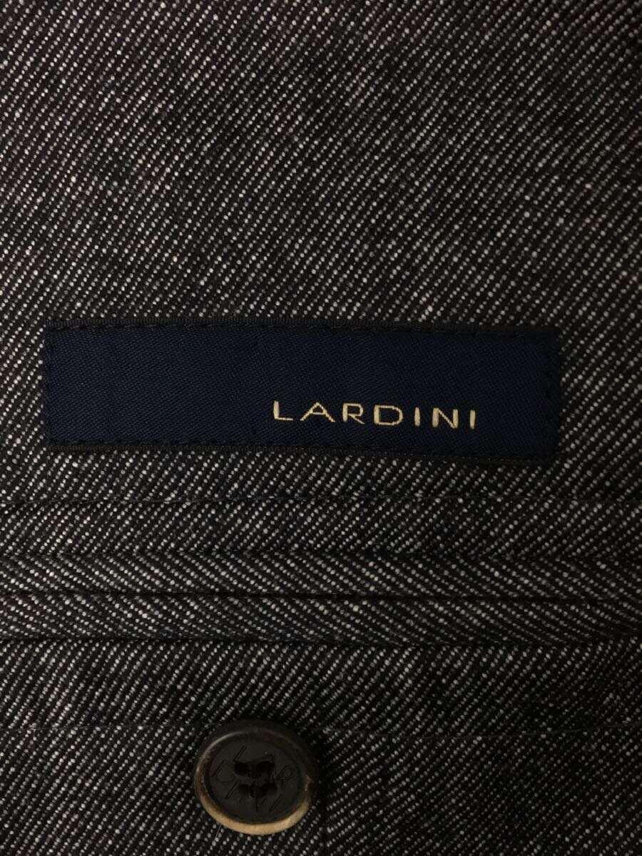 LARDINI◆テーラードジャケット/46/-/GRY_画像3