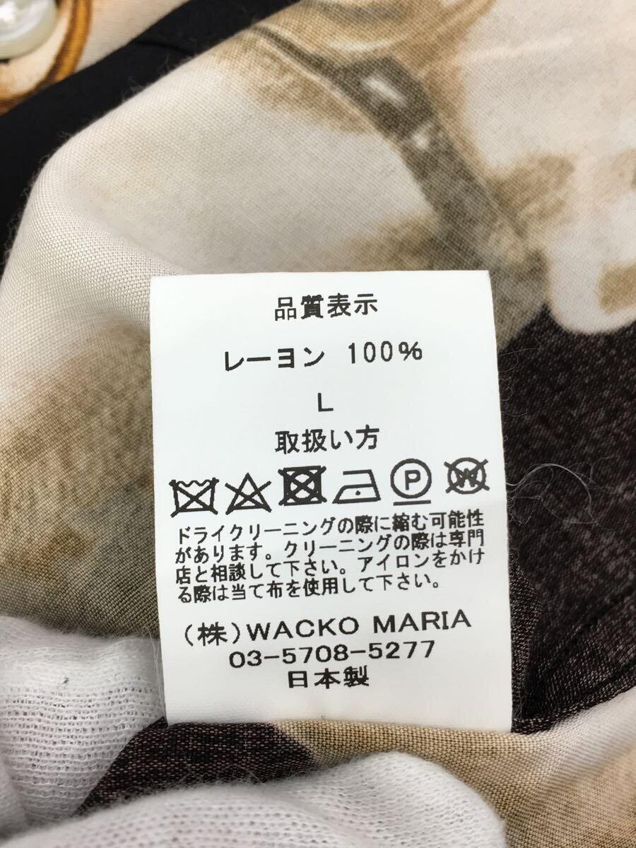 WACKO MARIA◆22SS/BILL EVANS/アロハシャツ/M/レーヨン_画像4