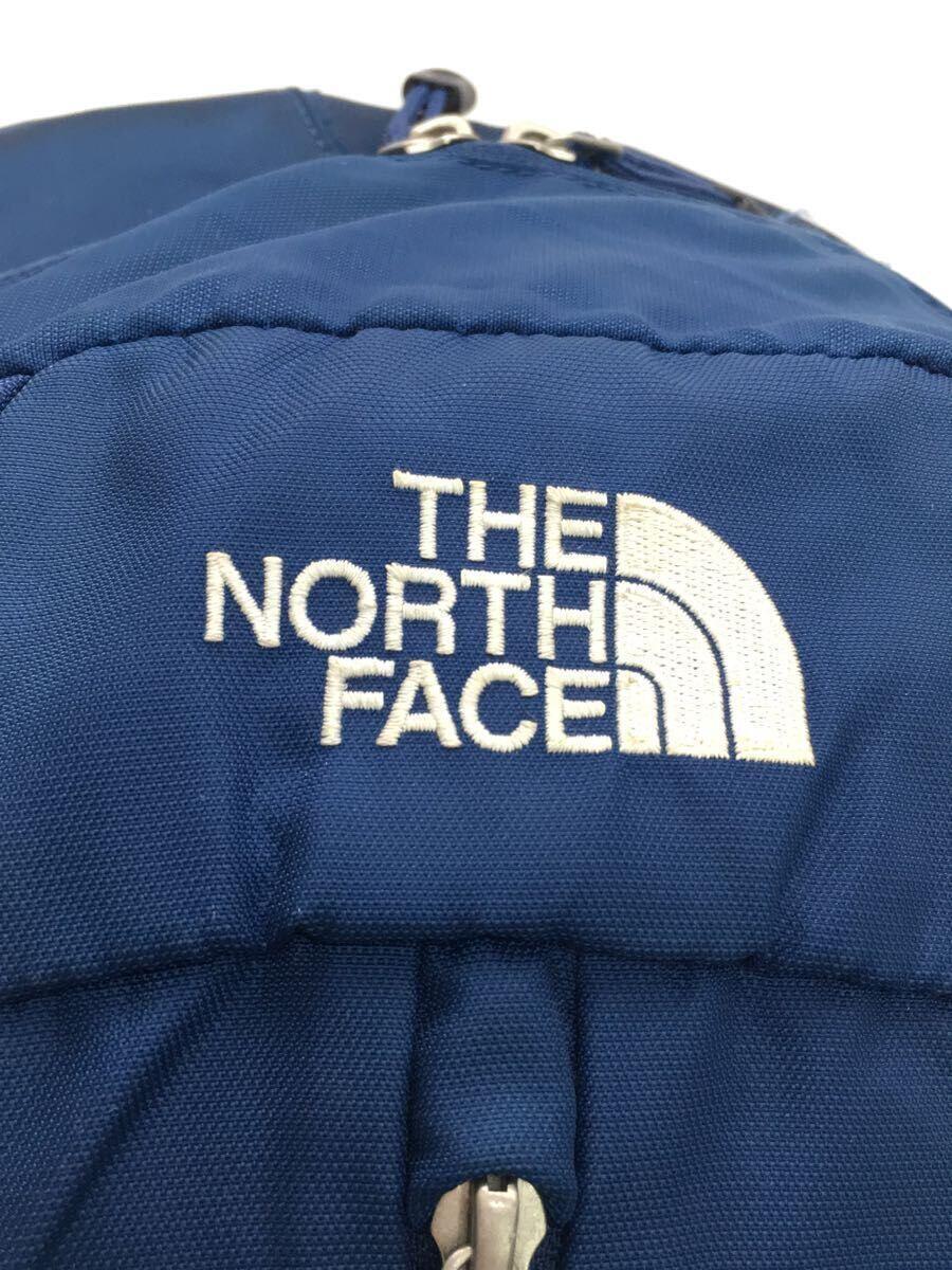 THE NORTH FACE◆リュック/ナイロン/BLU/無地_画像5