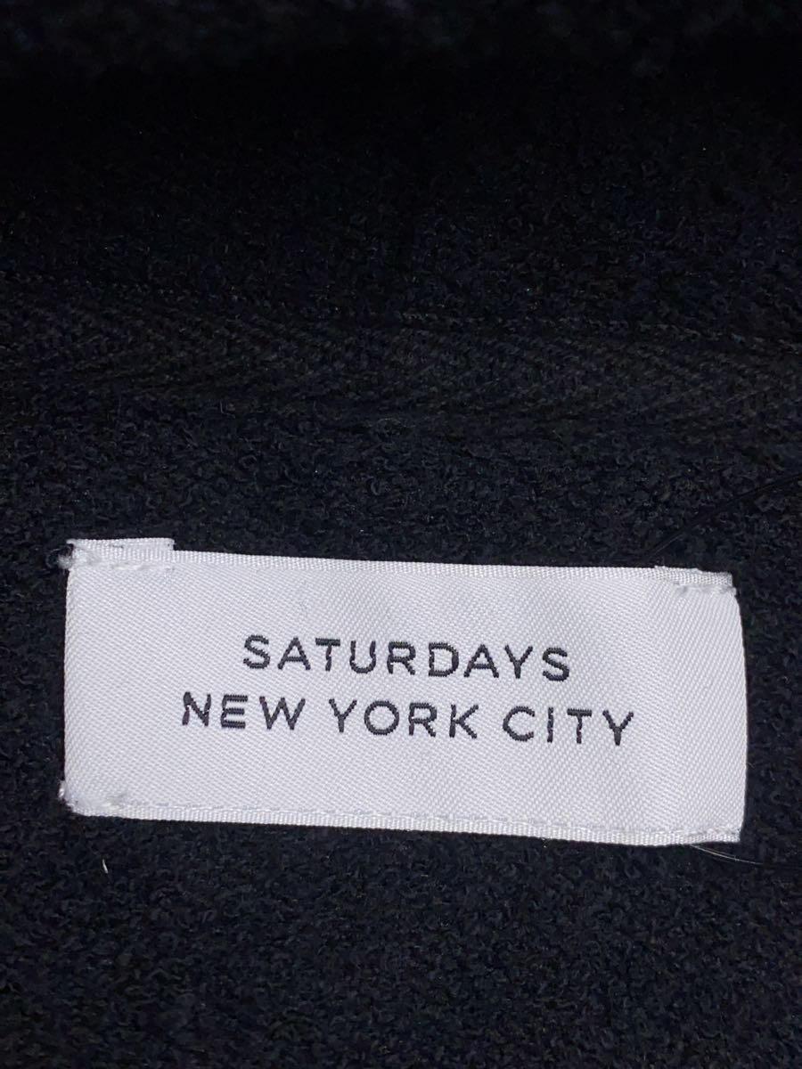 Saturdays NYC(SATURDAYS SURF NYC)◆Ditch Tape Hooded Sweatshirt/パーカー/M/コットン/BLK/BBM-68170-B_画像3