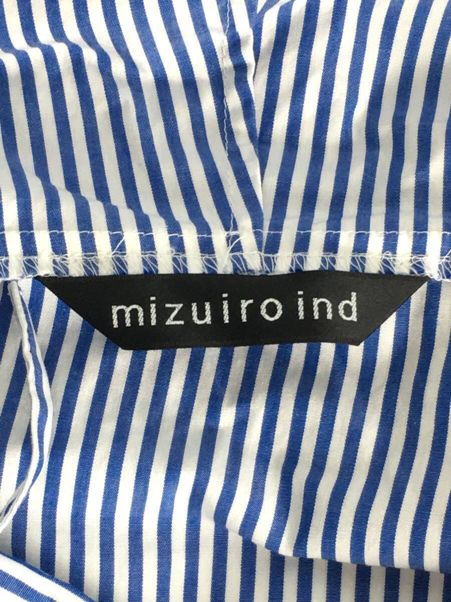 mizuiro ind◆長袖ブラウス/-/コットン/ストライプ●の画像3