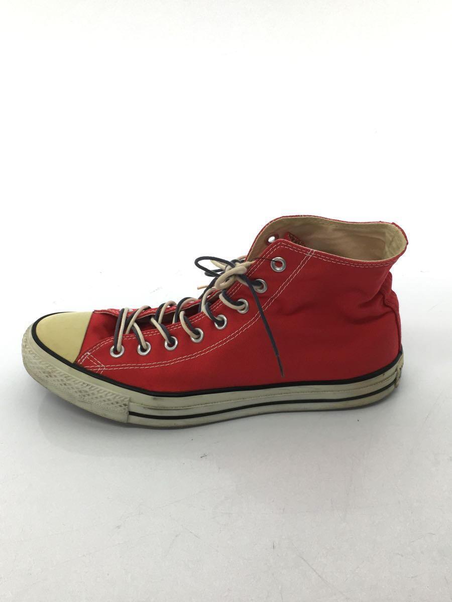 CONVERSE◆ハイカットスニーカー/28.5cm/RED/キャンバス_画像1