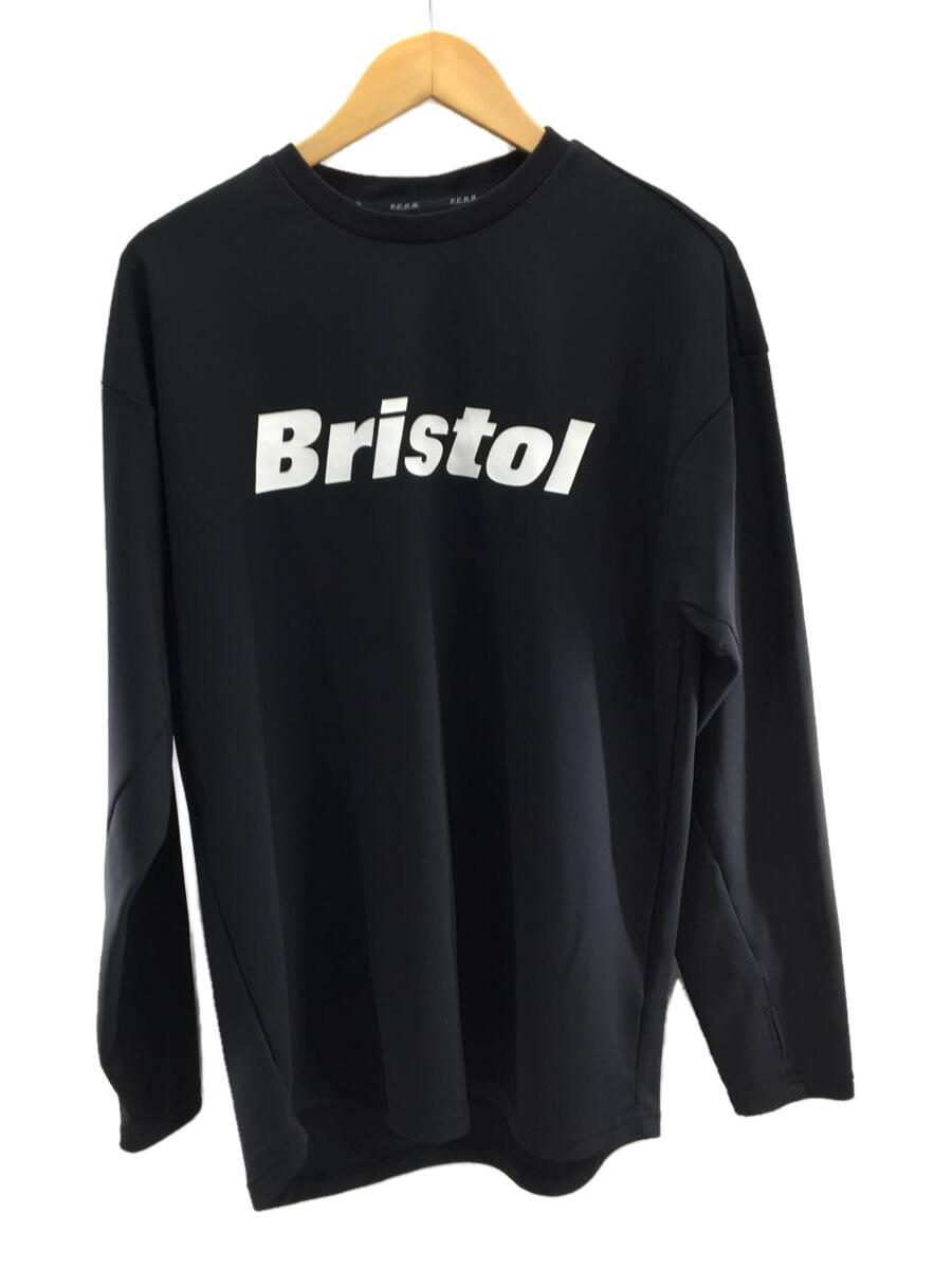 100%正規品 F.C.R.B.(F.C.Real Bristol)◇L/S TEE/長袖Tシャツ/L/BLK