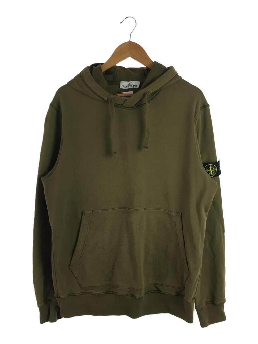 品質が完璧 STONE ISLAND◇パーカー/XL/コットン/KHK/無地/741564151