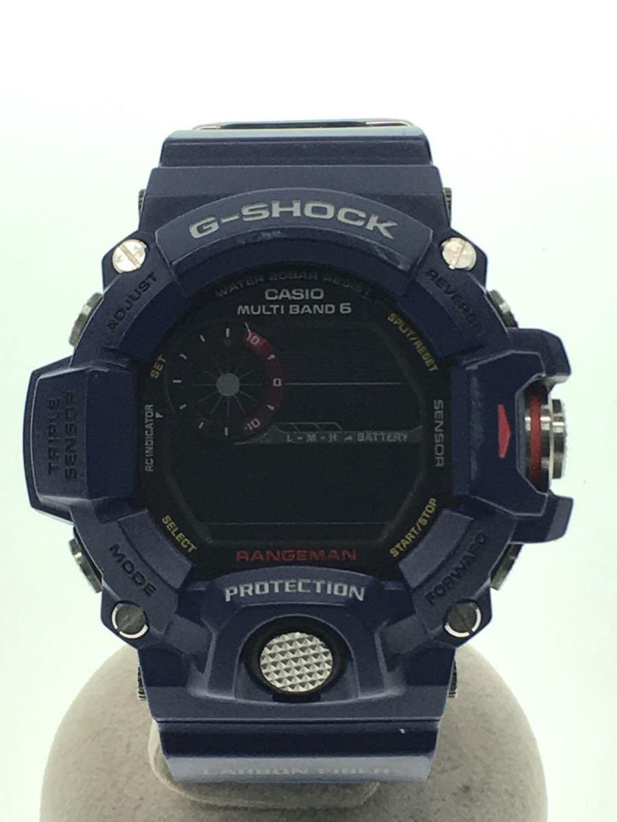 CASIO◆ソーラー腕時計・G-SHOCK/デジタル/IDG/GW-9400NVJ/RANGEMAN/レンジマン_画像1