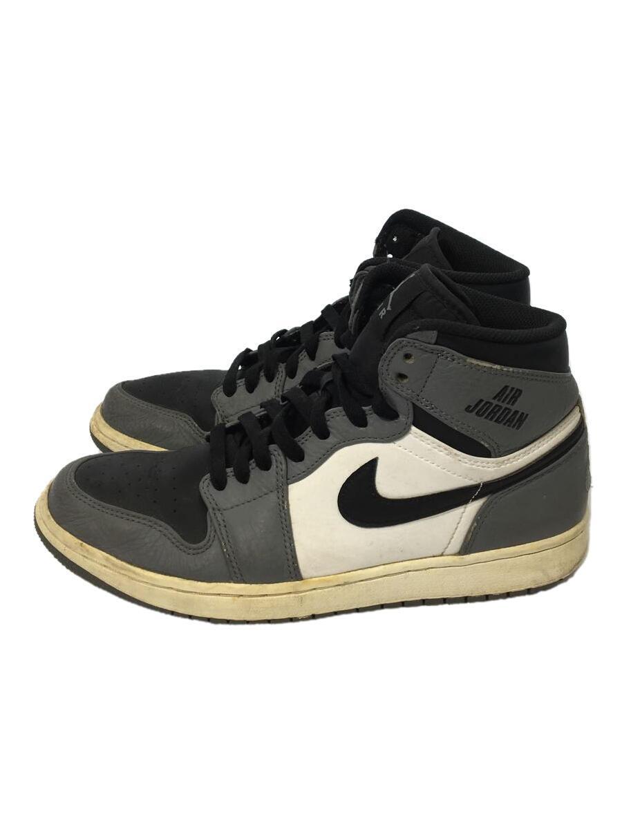 NIKE◆ハイカットスニーカー/26.5cm/GRY/332550-024