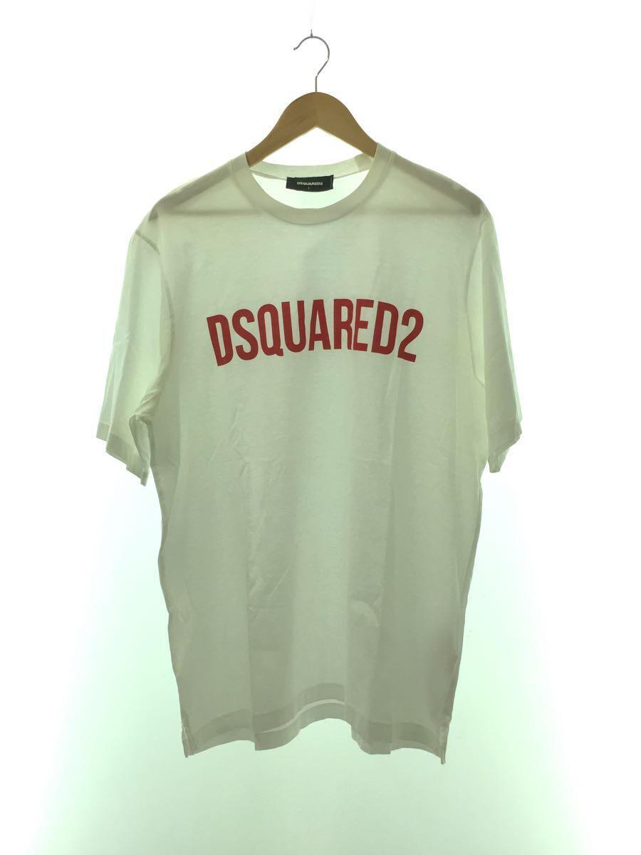 DSQUARED2◆Tシャツ/L/-/WHT