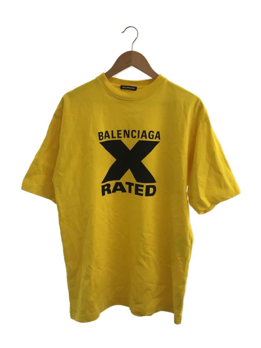 BALENCIAGA◆BALENCIAGA バレンシアガ Tシャツ/XXS/コットン/YLW/プリント/620969_画像1