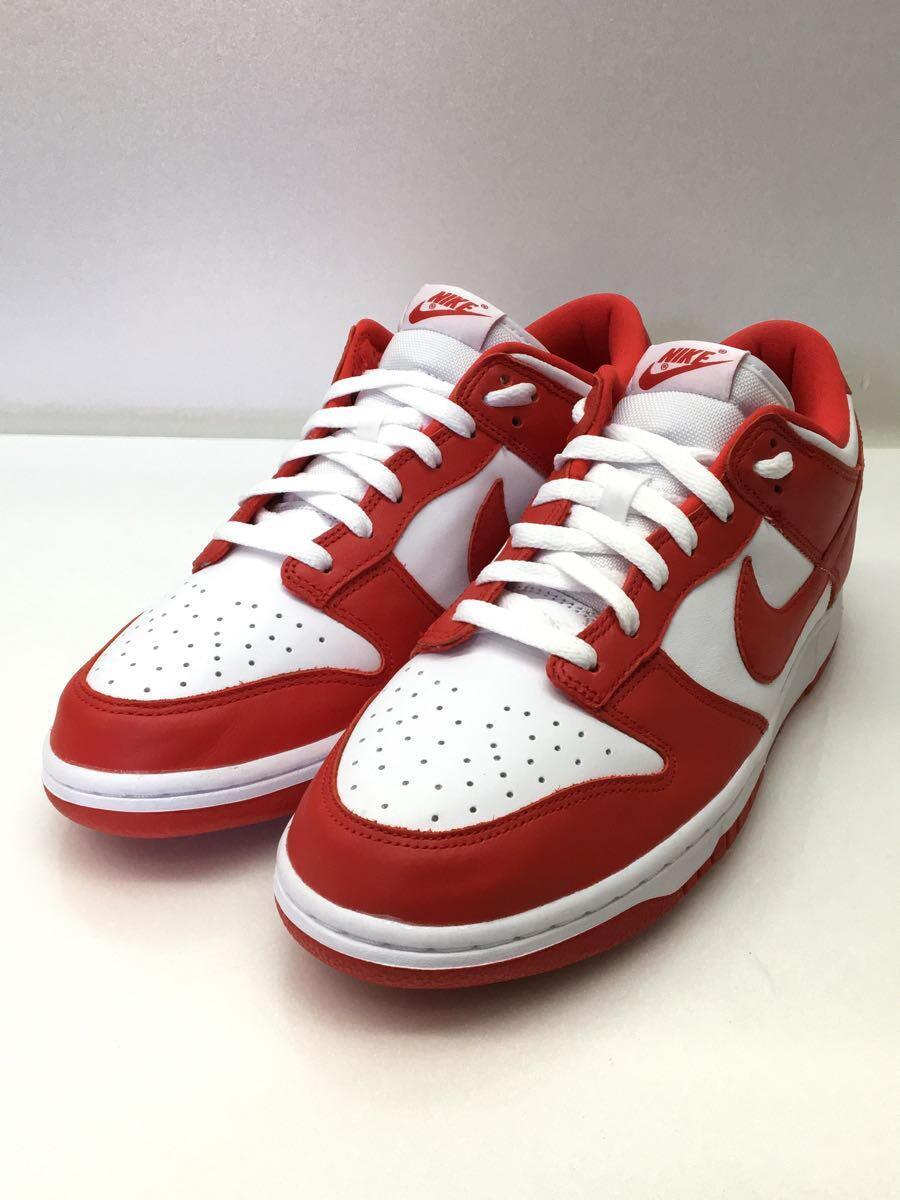 50%OFF NIKE◇DUNK LOW SP_ダンク ロー/28cm/RED/レザー 28.0cm