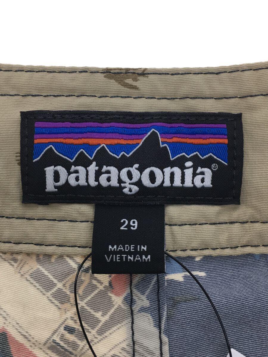 patagonia◆ショートパンツ/29/ナイロン/BLU/総柄/STY86622_画像4