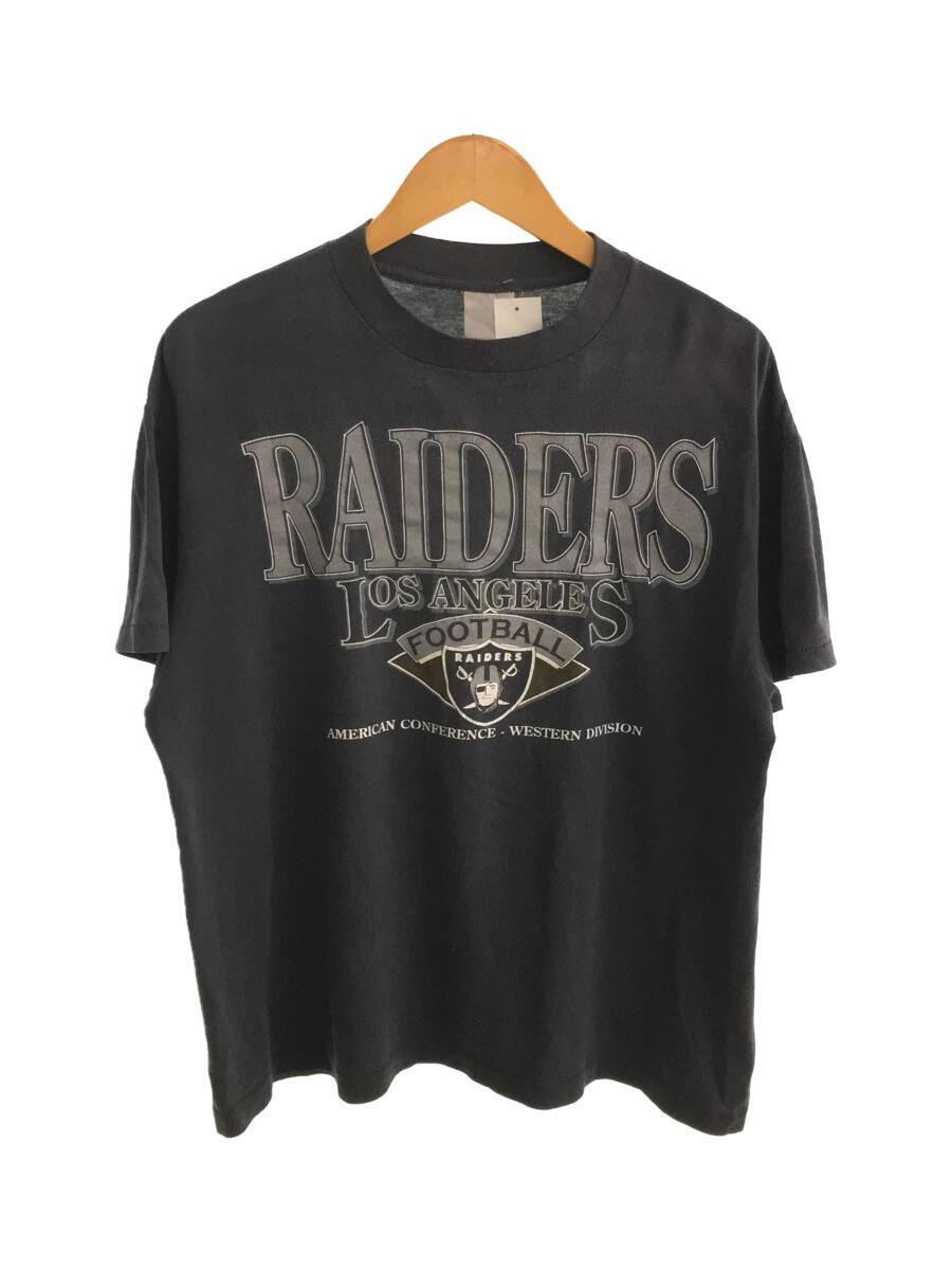 RAIDERS/90S/シングルステッチ/Tシャツ/-/コットン/BLK