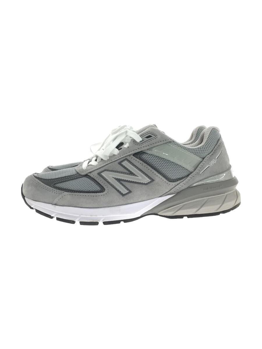 NEW BALANCE◆ニューバランス/M990GL5/グレー/27cm/グレー/スウェード/無地