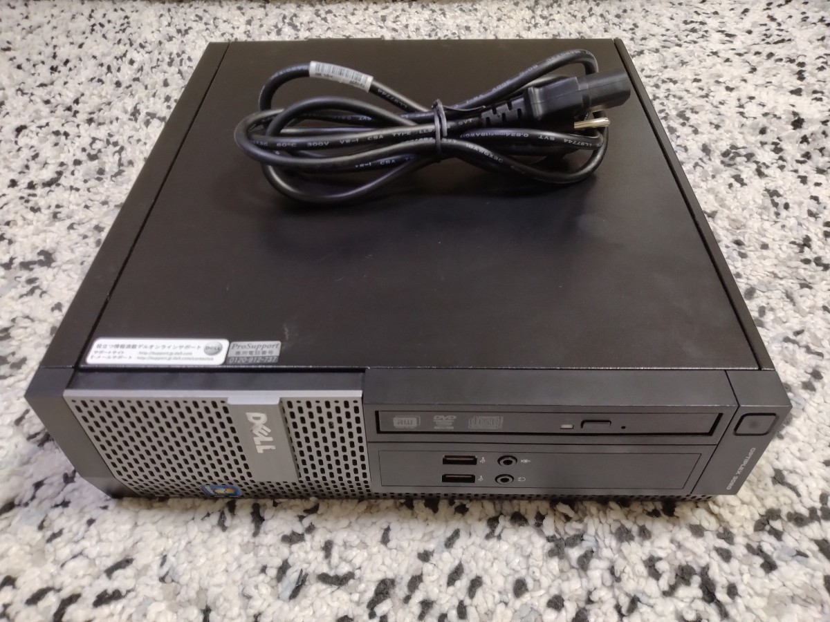 DELL OPTIPLEX 3020 i5 4590 SSD480GB メモリ8GB Win10 Pro 64bit 中古動作品 _画像6