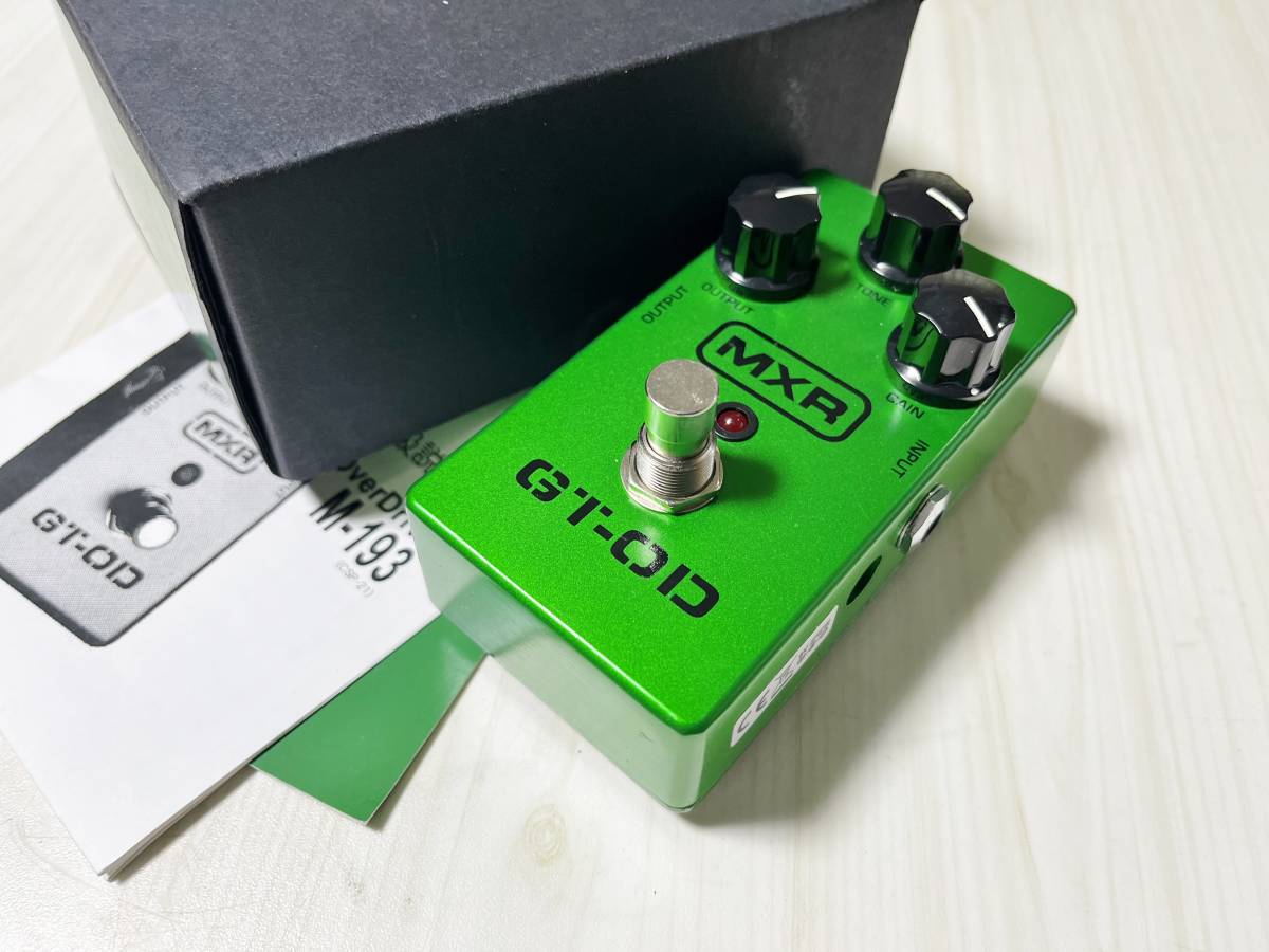 即決 MXR GT-OD Overdrive M-193M TS系 オーバードライブ _画像1