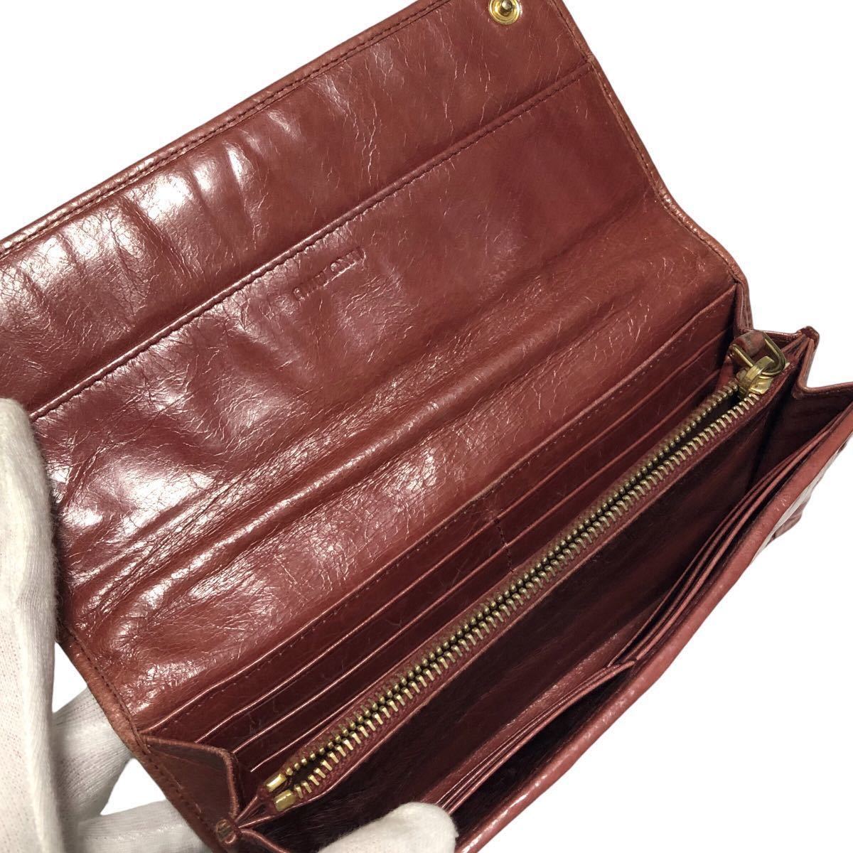 【1円】ブランド 財布 小物 7点セット MIUMIU CELINE LOEWE NINA RICCI等 長財布 名刺入れ 札入れ 男女混在_画像6