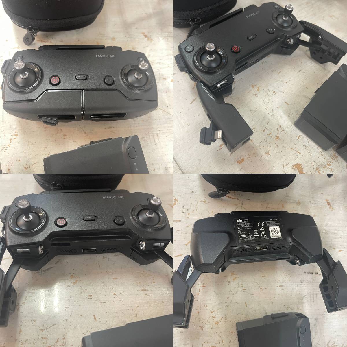 2847 DJI MAVIC AIR ドローン 動作確認済 バッテリー3個・ランディング