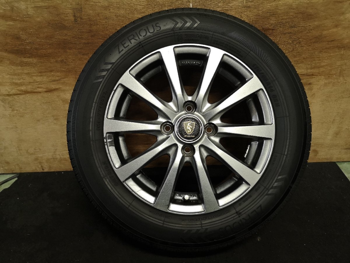 ■ タイヤ ホイール 4本 MANARAY SPORT 14x5.5J+38 100 4H 175/65R14_画像2