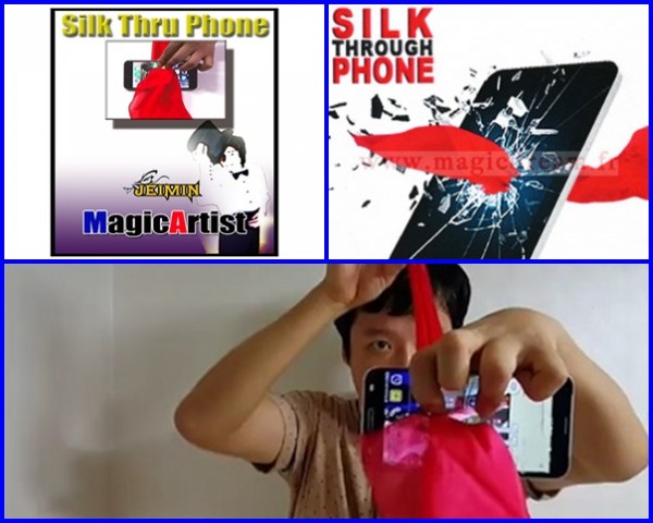 0397スマホにシルクが貫通？！　「Silk Thru Phone」_画像2