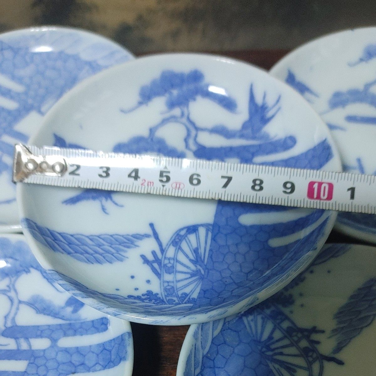 割引中2600→2100 骨董品 幕末~明治 古伊万里 豆皿五枚セット ニュウ無し