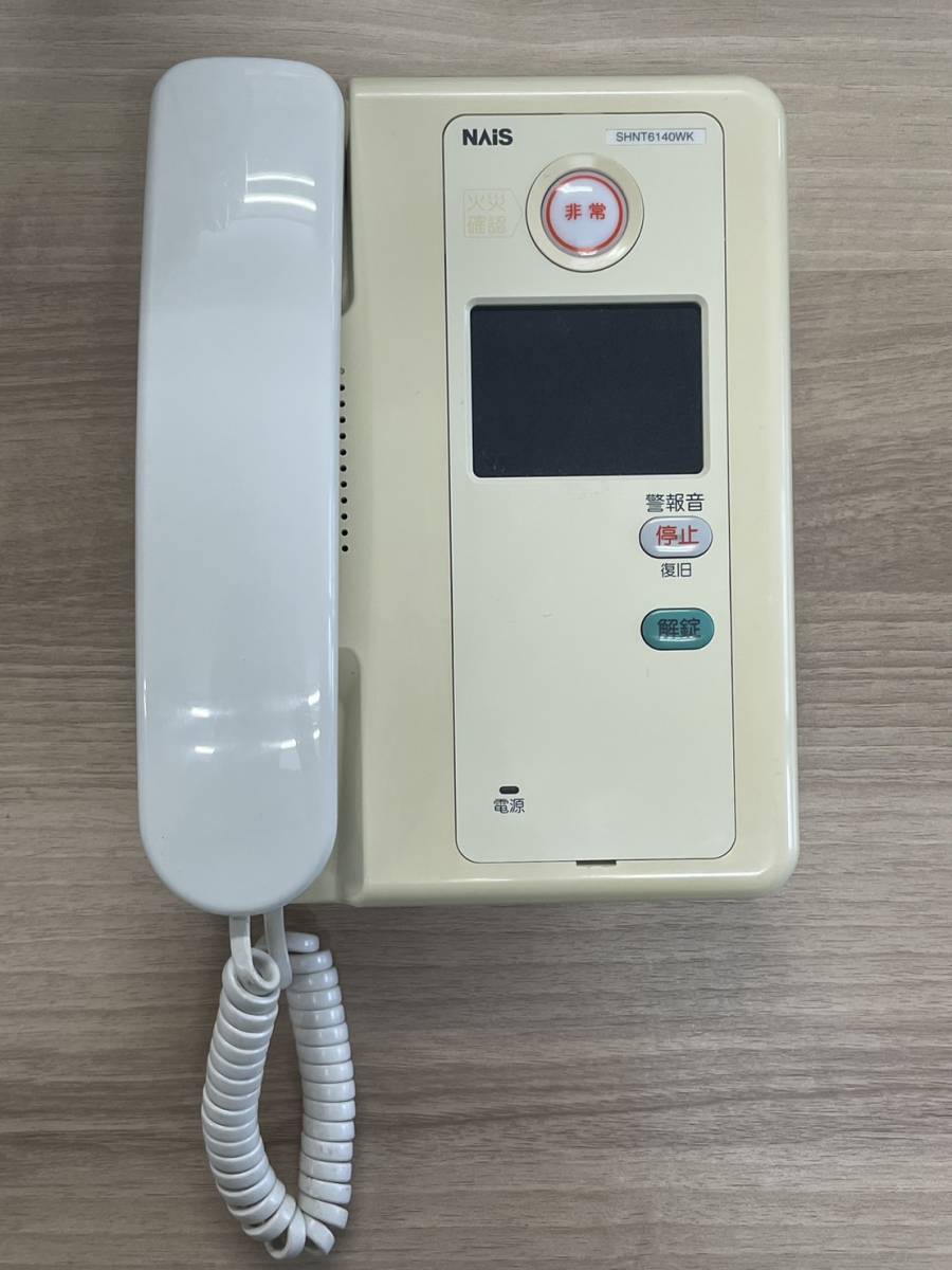 SHNT6140WK 共同住宅用セキュリティインターホン1M型親機 SHNT6140WK 共同住宅用セキュリティインターホン1M型親機