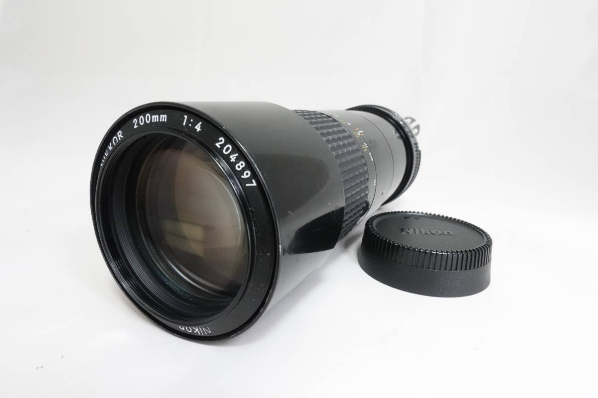 ★☆良品 Nikon Ai-S Micro-Nikkor 200mm F4 ニコン #220☆★