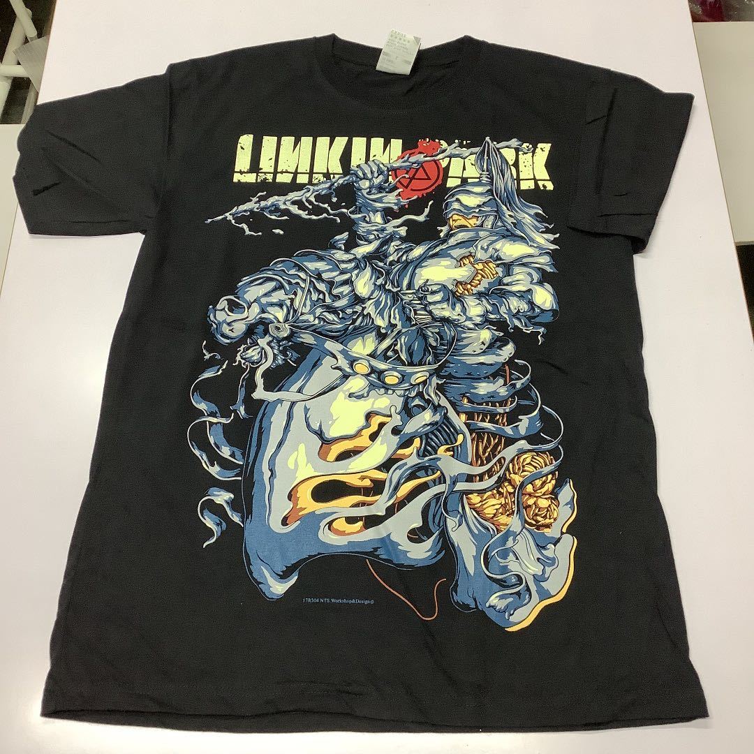 SR13B1. バンドTシャツ　Lサイズ　LINKIN PARK ⑩ リンキンパーク_画像1