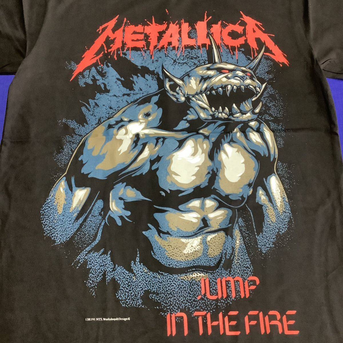 SR13B2. バンドTシャツ Lサイズ　METALLICA ③ メタリカ　半袖ロックTシャツ