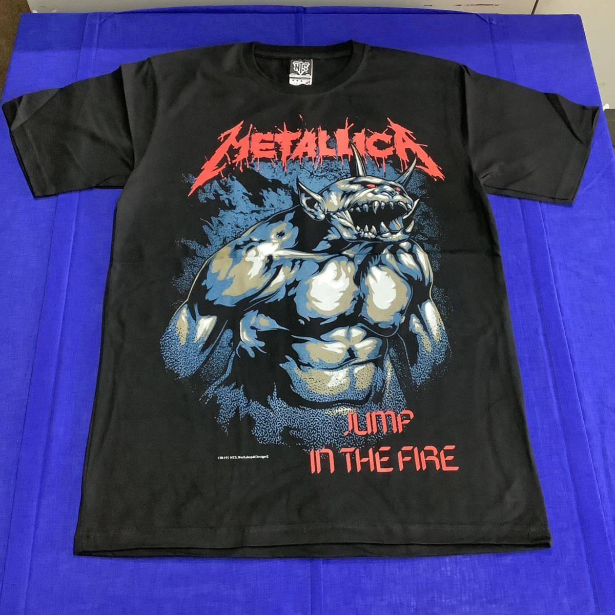 SR13B2. バンドTシャツ Lサイズ　METALLICA ③ メタリカ　半袖ロックTシャツ