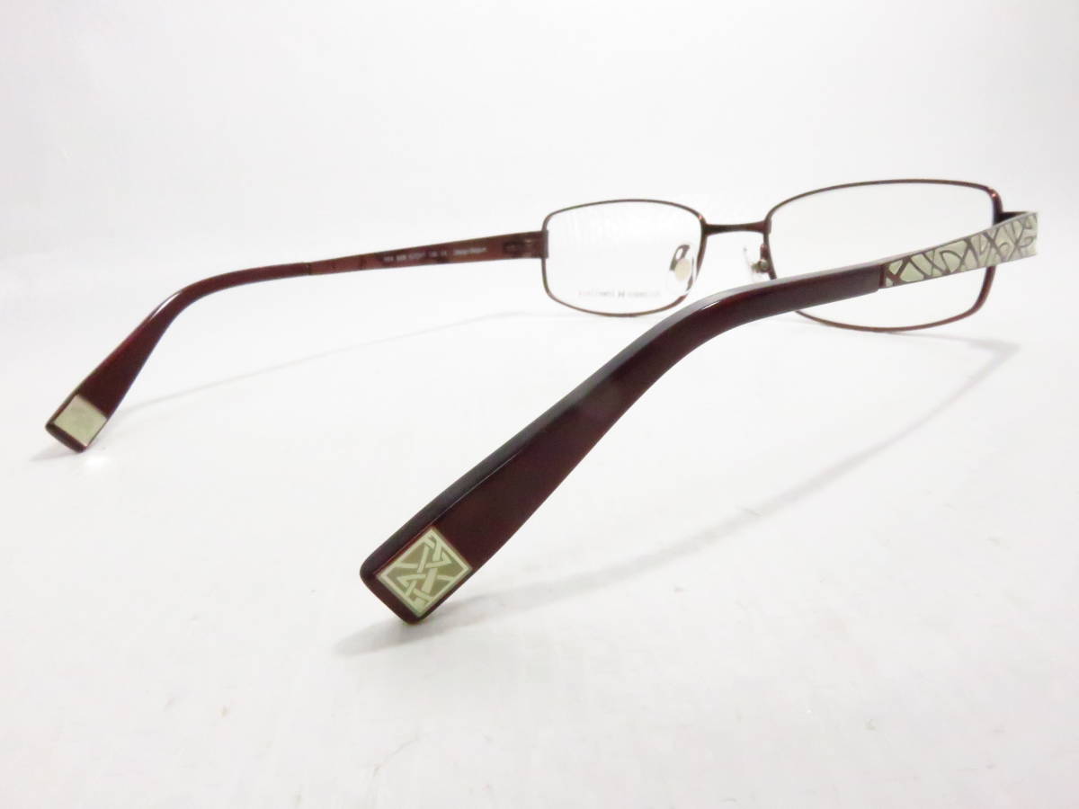 E546 新品 正規品 Holemans 日本製 メガネフレーム スクエア パリ H34 BUW 52□17-135 18g ブランド チタン 高品質 安い 眼鏡_画像5