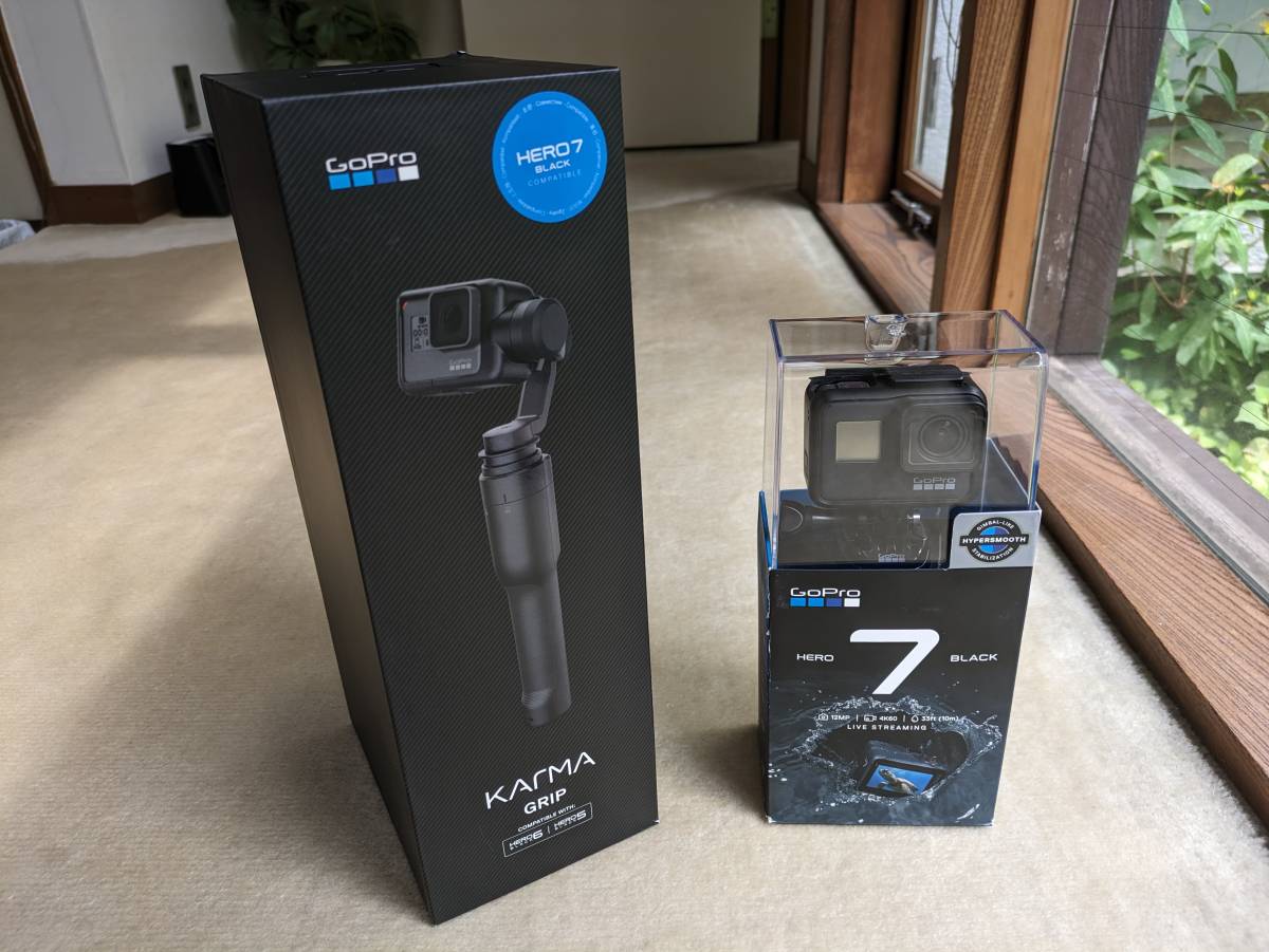 でおすすめアイテム。 ☆GoPro HERO7 Black + KARMA Grip 動作品 美品