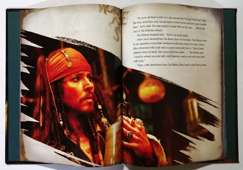 中古本 　英語『 Pirates of the Caribbean : Dead Man's Chest: the Movie Storybook 』_画像3