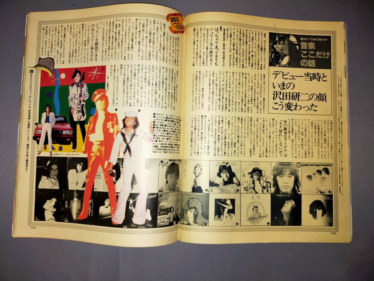 月刊ビッグ・トゥモロウ3冊 創刊号 第2号 最終号 レターパック対応 昭和の雑誌の画像7