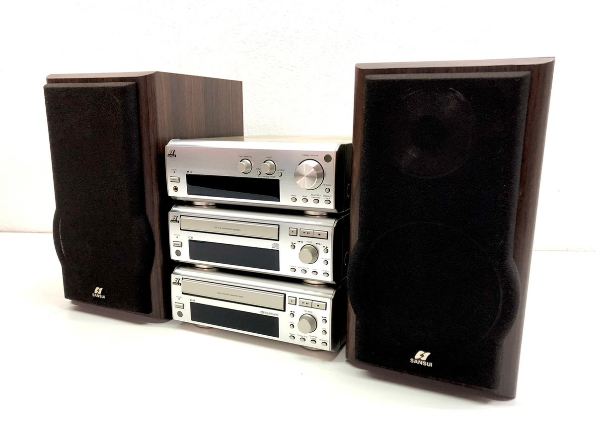 289-3 SANSUI マイクロハイコンポ AS11(システムコンポ)|売買された