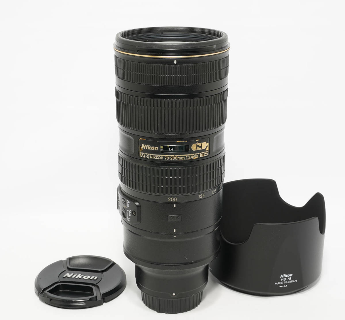 販売日本 即決 ニコン AF-S NIKKOR 70-200mm F2.8G ED VR II やや難